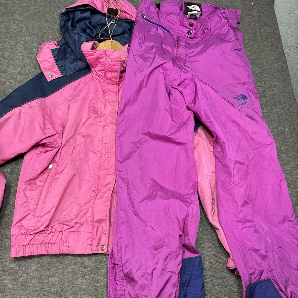 Vintage North Face extreme ski Jacket Pants Set Women Size‎ 10 Gore Tex USA Made